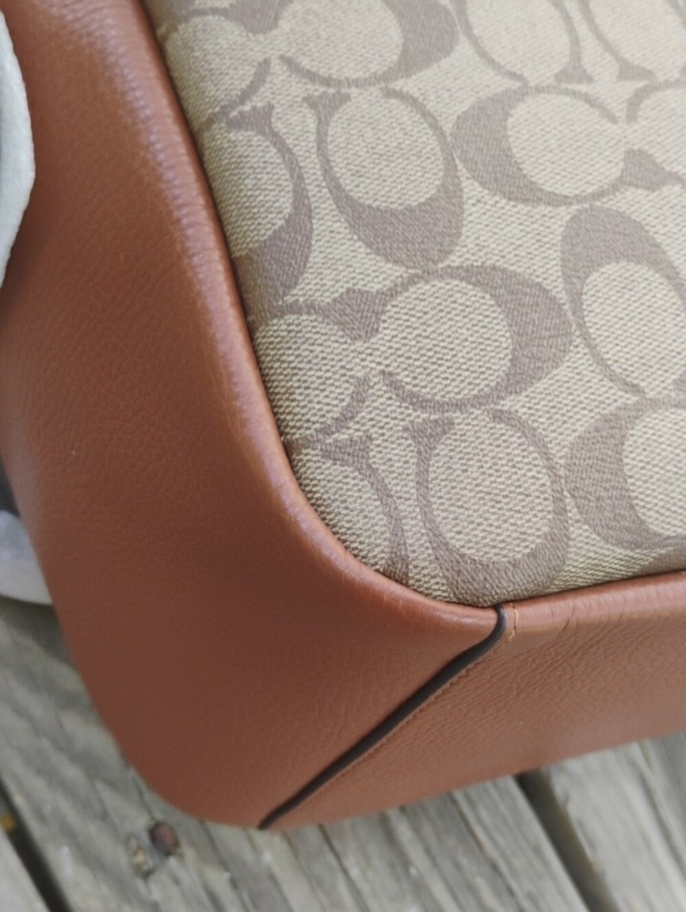 Coach NEW $478 Pennie Shoulder Bag In Signature Canvas NWOT - Picture 8 of 16